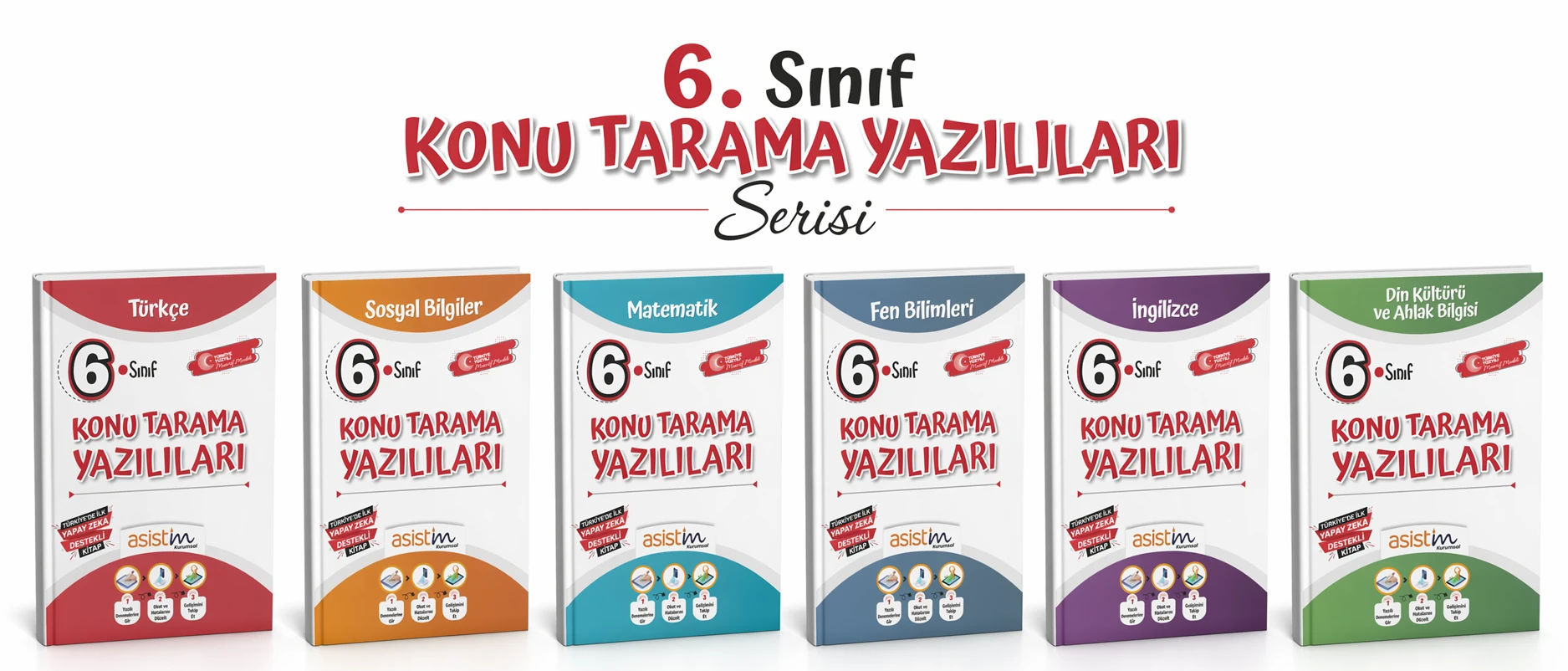 6. Sınıf Konu Tarama Yazılıları Serisi